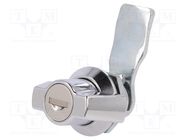 Lock; different cylinder; zinc and aluminium alloy; 21mm RST ROZTOCZE