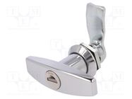 Lock; different cylinder; zinc and aluminium alloy; 18mm 