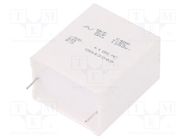 Capacitor: polypropylene; DC-Link; 5uF; ESR: 8.2mΩ; THT; ±5%; 29V/μs KEMET