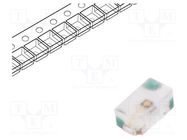 LED; SMD; 0402; orange; 8÷100mcd; 1x0.5x0.4mm; 140°; 1.7÷2.4V; 5mA REFOND