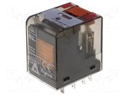 Relay: electromagnetic; 4PDT; Ucoil: 230VAC; Icontacts max: 6A TE Connectivity