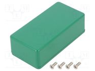 Enclosure: multipurpose; X: 50mm; Y: 100mm; Z: 31mm; 1590; aluminium HAMMOND