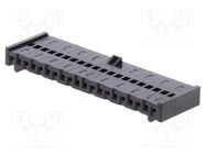 Connector: wire-board; plug; female; Minimodul; 2.5mm; PIN: 20 LUMBERG