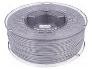 Filament: ASA; Ø: 1.75mm; aluminium; 230÷240°C; 1kg; soluble DEVIL DESIGN