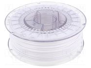 Filament: PET-G; Ø: 2.85mm; white; 220÷250°C; 1kg DEVIL DESIGN