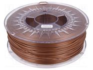 Filament: PLA; Ø: 1.75mm; copper; 200÷235°C; 1kg DEVIL DESIGN