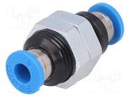 Push-in fitting; threaded,straight; -0.95÷6bar; Thread: M12 