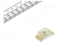 LED; amber; SMD; 0603; 70÷260mcd; 1.6x0.8x0.7mm; 140°; 20mA REFOND