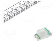 LED; blue; SMD; 0603; 70÷260mcd; 2.7÷3.4VDC; 1.6x0.8x0.7mm; 140° REFOND