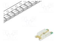 LED; SMD; 1206; yellow; 90÷260mcd; 3.2x1.6x0.7mm; 140°; 1.8÷2.4V REFOND