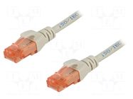 Patch cord; RJ45 plug,both sides; U/UTP; 6; stranded; Cu; LSZH DIGITUS