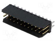 Connector: wire-board; socket; male; Dubox®; 2.54mm; PIN: 24; THT; 3A Amphenol Communications Solutions