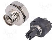 Connector: M12; socket; PIN: 8; female; X code-ProfiNET; SMT; 57V HARTING