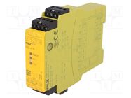 Module: safety relay; Usup: 24VDC; IN: 2; OUT: 5; PNOZ e1.1p; IP40 PILZ