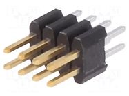 Connector: pin strips; pin header; male; PIN: 8; Minitek127®; THT AMPHENOL COMMUNICATIONS SOLUTIONS