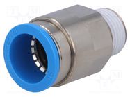 Push-in fitting; threaded,straight; -0.95÷6bar; Thread: R 3/8" FESTO