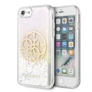 Guess GUHCI8LGIRGP iPhone 7/8/SE 2020 / SE 2022 hard case Liquid Glitter 4G Circle, Guess