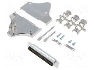Connector: D-Sub; PIN: 37; plug; male; angled; soldering; for cable ENCITECH