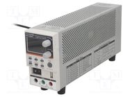 Power supply: programmable laboratory; Ch: 1; 0÷250VDC; 0÷2A; 100W GW INSTEK