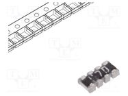 Resistor network: Y; SMD; 47Ω; ±5%; 62.5mW; No.of resistors: 4 YAGEO