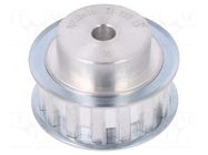 Belt pulley; T10; W: 16mm; whell width: 31mm; Ø: 45.9mm; aluminium OPTIBELT