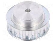 Belt pulley; T10; W: 16mm; whell width: 31mm; Ø: 61.8mm; aluminium OPTIBELT