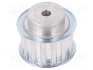 Belt pulley; T10; W: 25mm; whell width: 40mm; Ø: 45.9mm; aluminium OPTIBELT