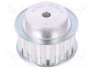 Belt pulley; T10; W: 25mm; whell width: 40mm; Ø: 55.45mm; aluminium OPTIBELT