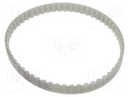 Timing belt; AT10; W: 16mm; H: 5mm; Lw: 560mm; Tooth height: 2.5mm OPTIBELT