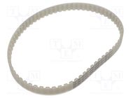 Timing belt; AT10; W: 16mm; H: 5mm; Lw: 660mm; Tooth height: 2.5mm OPTIBELT