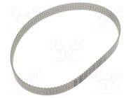 Timing belt; T10; W: 16mm; H: 4.5mm; Lw: 500mm; Tooth height: 2.5mm OPTIBELT