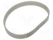 Timing belt; T10; W: 25mm; H: 4.5mm; Lw: 600mm; Tooth height: 2.5mm OPTIBELT