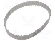 Timing belt; T10; W: 25mm; H: 4.5mm; Lw: 610mm; Tooth height: 2.5mm OPTIBELT