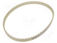 Timing belt; T10; W: 16mm; H: 4.5mm; Lw: 650mm; Tooth height: 2.5mm OPTIBELT