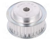 Belt pulley; T5; W: 16mm; whell width: 27mm; Ø: 46.95mm; aluminium OPTIBELT