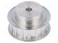 Belt pulley; AT10; W: 16mm; whell width: 31mm; Ø: 49.05mm; aluminium OPTIBELT
