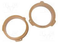 Spacer ring; MDF; 165mm; Suzuki; impregnated,varnished; 2pcs. 4CARMEDIA