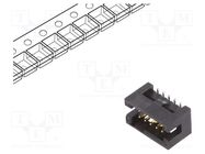 Connector: pin strips; socket; Minitek127®; male; PIN: 10; vertical AMPHENOL COMMUNICATIONS SOLUTIONS