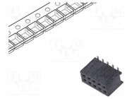 Connector: pin strips; socket; Minitek127®; female; PIN: 10; 1.27mm Amphenol Communications Solutions