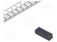 Connector: pin strips; socket; Minitek127®; female; PIN: 20; 1.27mm Amphenol Communications Solutions