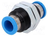 Push-in fitting; threaded,straight; -0.95÷6bar; Thread: M20 