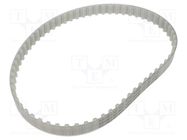 Timing belt; T10; W: 16mm; H: 4.5mm; Lw: 630mm; Tooth height: 2.5mm OPTIBELT