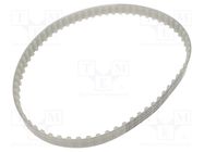 Timing belt; T10; W: 16mm; H: 4.5mm; Lw: 660mm; Tooth height: 2.5mm OPTIBELT