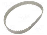 Timing belt; T10; W: 25mm; H: 4.5mm; Lw: 660mm; Tooth height: 2.5mm OPTIBELT