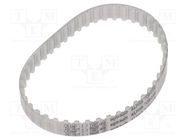 Timing belt; T5; W: 10mm; H: 2.2mm; Lw: 250mm; Tooth height: 1.2mm OPTIBELT