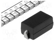 Resistor: wire-wound; SMD; R: 1Ω; 2W; ±5%; 4x3.55x6.7mm; -55÷200°C TE Connectivity