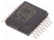 IC: digital; 4bit,binary up/down counter; CMOS,TTL; SMD; SSOP16 NEXPERIA