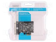 PC extension card: PCIe; chipset AX99100,PCI Express 1.0a DIGITUS