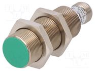 Sensor: inductive; OUT: PNP / NO; 0÷10mm; 12÷30VDC; M18; IP67; 200mA BAUMER