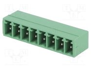 Pluggable terminal block; 3.81mm; ways: 8; straight; socket; male 